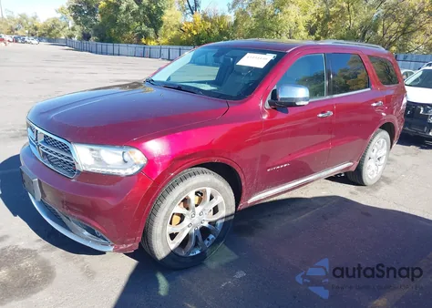 2017 Dodge Durango Citadel Awd from USA, damaged, VIN 1C4RDJEG2HC660011